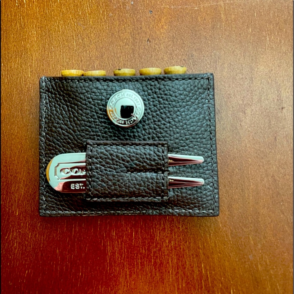 SOLD:  COACH golf “caddie” NWOT